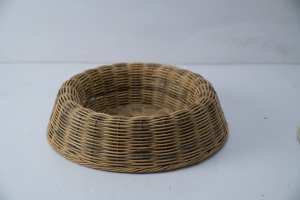 All-season huisdier rotan ecologisch comfortabel huisdierhuis comfortabel bed voor harige vrienden wilgenhouten katentuinhuis - Product Image 6