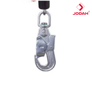 JODAH Delta Plus AN18020T Línea de Vida Autorretráctil de 20 Metros, Protección Contra Caídas de Enrollamiento Automático, Resistente, Respuesta Rápida, Seguridad - Product Image 4