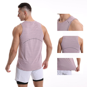 Custom Quick Dry Training Wear Gym Wear <b>Mens</b> Tank Tops Fitness Sports Workout Bodybuilding Tank Top Running <b>Singlet</b> Vest - Product Image 2