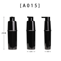 Nouvelle conception, flacon pompe à double tube de 120 ml, flacon en plastique pour coloration des cheveux, flacon en plastique pour désinfectant pour les mains, flacon en plastique pour voyage, emballage en plastique