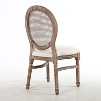 Chaise de salle à manger en coton et lin, de salle à manger moderne, célèbre fabriqué en chine, en caoutchouc, vente en gros économique,