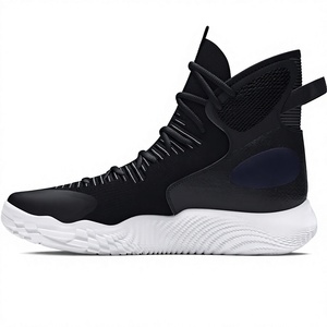 Schwarze Halbhohe Gewichtheberschuhe für Herren KPU-Obermaterial Gummisohle Krafttraining Cross-Training Schuhwerk - Product Image 4