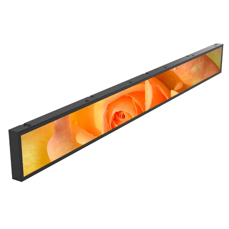 Ultra Stretched Shelf Edge 23,1 Zoll LCD Stretch Bar Display 1920x158 Auflösung