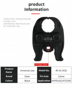 Outil HVAC Compact M12 Universal Pro Press pour tuyaux en acier inoxydable PEX cuivre mâchoires de sertissage outils de Construction outils hydrauliques - Product Image 5