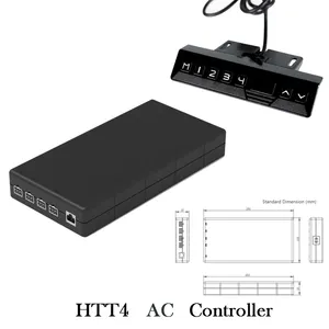 110-240v AC senkronize kontrol kutusu ve dijital cep telefonu için hafıza fonksiyonu ile 4x lineer aktüatörler