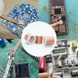 Strong 15/8M Solder Wick Desoldering Copper Wire Mesh Braid 2/2.5/3.0mm PCB BGA Remover Tin Welding <strong>Electronics</strong> <strong>Repair</strong> <strong>Part</strong> - Product Image 6
