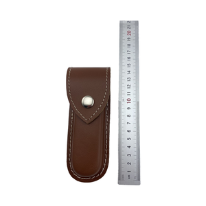 EDC multifunctioneel outdoor vouwmes, survivalmes, kampeermes, outdoor survival utility mes, lederen schede - Product Image 6