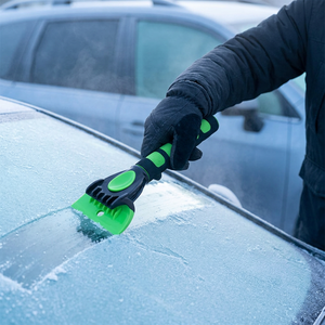 Grattoirs à glace pour voiture, <span class=keywords><strong>grattoir</strong></span> à neige et à <span class=keywords><strong>givre</strong></span>, outils de dégivrage, pelle à glace en plastique avec poignée en mousse pour <span class=keywords><strong>pare</strong></span>-<span class=keywords><strong>brise</strong></span> de voiture et camion - Product Image 6
