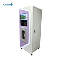 Distributeur d'eau moderne Carlos avec paiement par QR code/espèces/cartes de crédit/cartes IC