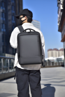 Mochila para Portátil de Negocios, Personalizable con Logotipo, al por Mayor, Impermeable, de Oxford, Alta Calidad, Gran Capacidad, con Cierre USB, para Viajes