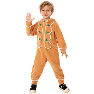Pijama de Franela de Poliéster para Niños, <span class=keywords><strong>Disfraz</strong></span> Unisex de Navidad y <span class=keywords><strong>Halloween</strong></span> para Cosplay y Actuaciones - Product Image 5