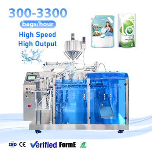 High Output Automatic <b>Stand</b> up Doypack Packaging Machine Laundry Detergent Pouch Bags Filling Machine - Product Image 1