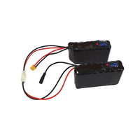 Hochleistungs-18650 3S4P 12V 10AH 12AH 14AH Wiederaufladbare Lithium-Ionen-Batterie 11,1V 10000mAh für Angelköderboote