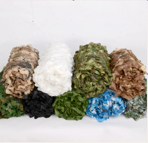 Sturyarmor 150D Chất Lượng Cao Bao Gồm Ngoài Trời Số Lượng Lớn Cuộn Ngụy Trang Lưới Bóng Râm Tuyết Camo <span class=keywords><strong>Net</strong></span> Ngụy Trang Trắng Vải Lưới - Product Image 3