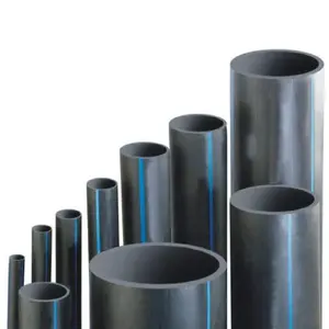 JS sdr11 HDPE poly water pipe raccordi per tubi in hdpe da 2 pollici PE100 6m prezzo di fabbricazione raccordi per tubi dell'acqua