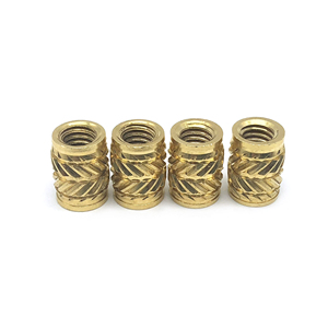 Trung Quốc Bán Buôn Thép Không Gỉ Ren Chèn Nut Brass Có Knurled Nut 3/8 M2 M3 M4 M5 <span class=keywords><strong>M6</strong></span> 6.3Mm 10Mm Chủ Đề Brass Chèn - Product Image 6