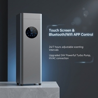 Diffuseur d'arômes automatique commercial le plus récent, diffuseur d'huiles essentielles intelligent électrique portable sans eau pour hôtel, États-Unis