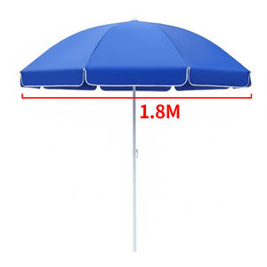 Sombrilla de Playa Premium para Exteriores, Personalizada, de Fabricación Comercial, con Toldo Impermeable - Product Image 1