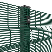 Clôture de haute sécurité 358, fil de 4 mm, anti-escalade, maille soudée, clôture périmétrique de prison