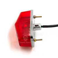 Norme nationale Offre Spéciale Moto Personnalisé Feu arrière Pour Bsa 12v Lucas 525 Style Lampe Arrière Frein D'arrêt