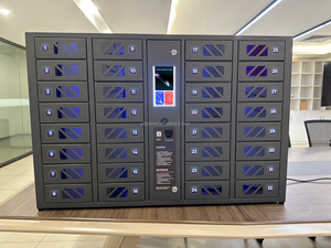 Estación de Carga Rápida para Teléfonos Múltiples <span class=keywords><strong>con</strong></span> 32 Compartimentos Y2 Power GIA, <span class=keywords><strong>con</strong></span> Soporte de Pie Completo, Puede Montarse en la Pared - Product Image 6