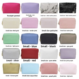 Sac de maquillage portable en PU avec fermeture éclair, étanche, pour le rangement du maquillage, sac à main de voyage, tendance et populaire à l'international - Product Image 2