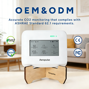 Dispositif de surveillance de l'air à large plage de température avec intégration multi-capteurs de qualité industrielle, Wi-Fi et IP30 <span class=keywords><strong>pour</strong></span> les systèmes HVAC BMS - Product Image 1