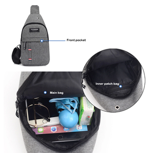 Bolso <span class=keywords><strong>Bandolera</strong></span> Oxford de Nylon para <span class=keywords><strong>Hombre</strong></span>, Estampado, Elegante, para Viaje, Estilo Mensajero, <span class=keywords><strong>Riñonera</strong></span> Cruzada, <span class=keywords><strong>Riñonera</strong></span> de Pecho, <span class=keywords><strong>Riñonera</strong></span> de Cintura, Venta al por Mayor - Product Image 2