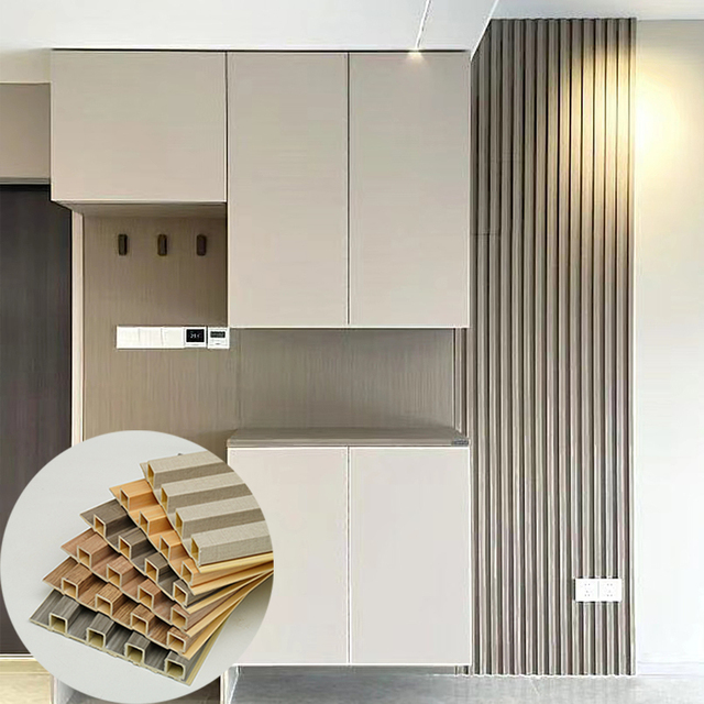Wall Panels & Boards Pvc Board Woodgrain Wall Panel Wpc for Decoration Decorative Wpc Wall Panel