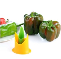 Easy Chili Seed Remover Seed Digger Chili Energiebesparende zaadextractor Keuken 2-delig gereedschap