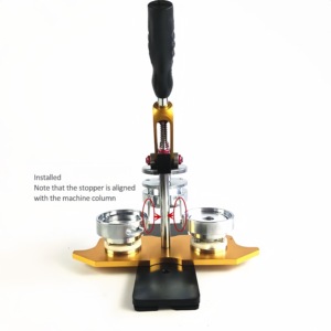 37Mm Huy Hiệu Nút Nhà Sản Xuất 58Mm Vòng Huy Hiệu Máy Thiết Lập Với 100Pcs Nam Châm Nguồn Cung Cấp Máy Cắt Sử Dụng Cho Nhà Hàng Ngành Công Nghiệp - Product Image 3