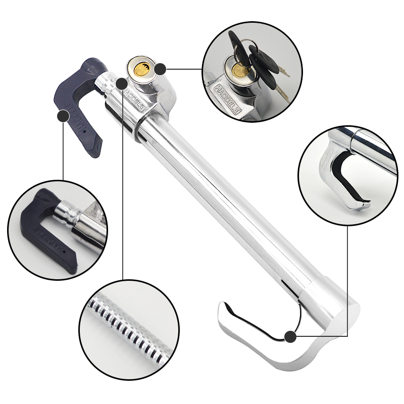 Anke 316 Car Telescopic Mechanical Anti-Theft Steering Wheel Lock - Security Defense Auto Accessorie