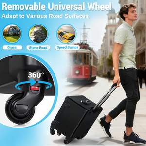 Valigetta Portatile per Stoccaggio e Trasporto con Telaio in Lega di Alluminio, Rivestimento EVA Resistente, Capacità 15L - Product Image 5