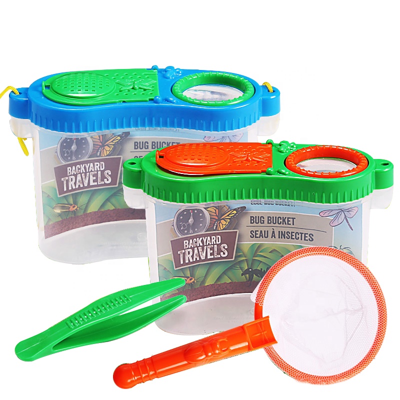 Kit De Explorador De Insectos De 8 Piezas – Incluye Caja De Observación Con Lupa HD, Pinzas, Tenazas, Trampa Y Correa Ajustable, Juguete Educativo De Plástico ABS Para Niños De 3 A 6 Años, Ideal Para Aventuras Al Aire Libre