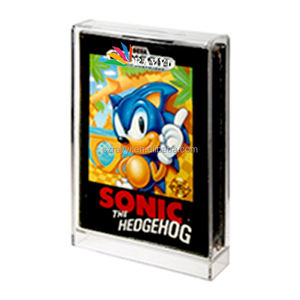 <span class=keywords><strong>RAY</strong></span> YI เคสโชว์เกม,เคสอะคริลิก Sega <span class=keywords><strong>Genesis</strong></span> สำหรับกล่องวิดีโอเกมกันรังสี UV - Product Image 2