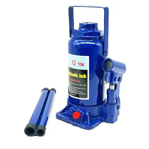Factory supplier price high qualitr 12 ton car bottle jack hydraulic jack with case