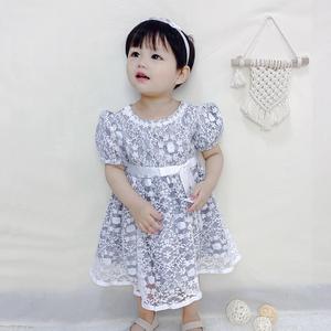 <span class=keywords><strong>Elegante</strong></span> morbido principessa vestiti per bambini vestito da sera da festa formale per bambini grigio scheggia per <span class=keywords><strong>abbigliamento</strong></span> per ragazze - Product Image 5