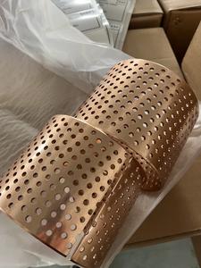 092 البرونز الملفوف الملتف مع التجويف تحمل بوش عالي سعة الحمل سبليت البرونز الملتف - Product Image 3