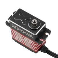 XQ POWER XQ BLS8175D 75kg 8.4V Servo numérique étanche IP67 sans balais avec boîtier en aluminium CNC 7075 T6 et engrenages en acier inoxydable trempé 0.118s