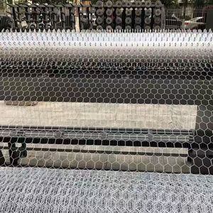 Malla de Alambre Hexagonal Perforada de Hierro Galvanizado Negro para Gaviones y Cercas con Servicio de Corte - Product Image 2