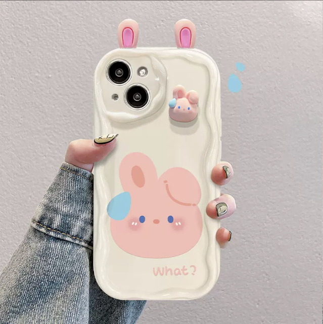 Hot Sell New Design Cartoon Cute Bear Pattern Phone Case All Inclusive Lens For Iphone 13 Pro Max14 15Pro max