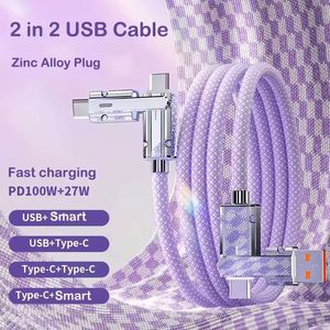 Câble USB de haute qualité pour <span class=keywords><strong>chargeur</strong></span> de téléphone 1M 2M 3M, câble de données 1m avec connecteur en alliage de zinc, câble de charge rapide en silicone liquide - Product Image 3