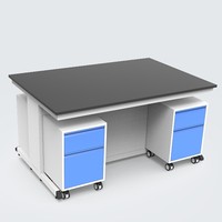 Mesa de Trabajo Industrial Moderna para Laboratorio Dental, Banco de Acero Inoxidable Modular Móvil Resistente a la Corrosión para Hospital Médico