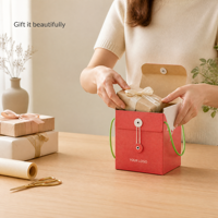 Enveloppes de luxe avec cordon pour emballage de bijoux, boîte cadeau personnalisée avec logo, fermeture à cordon pour boîte à œillets