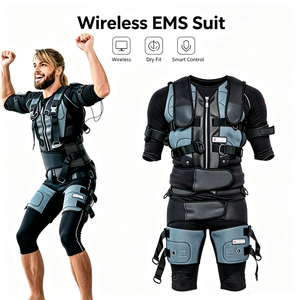 Combinaisons de fitness sans fil EMS, combinaison d'entraînement EMS, combinaison de stimulation électrique technologique à sec pour <span class=keywords><strong>le</strong></span> corps - Product Image 1