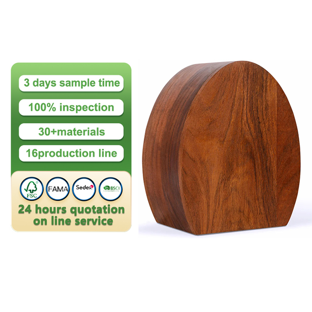 New High-quality Wooden Urn, Suitable for Adult Pet Bone Ash Commemorative Collection, Environmentally Friendly and Durable,