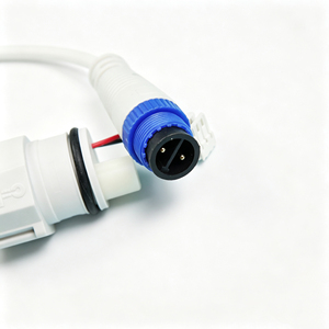 ขั้วต่อวงกลมกันน้ำแบบ M12 2 พิน พร้อมสาย<span class=keywords><strong>ไฟ</strong></span>สำหรับอุปกรณ์เซ็นเซอร์<span class=keywords><strong>ไฟ</strong></span> LED ภายนอกอาคาร - Product Image 4