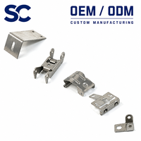 Rail de guidage en acier laminé à froid sur mesure, estampage métallique de précision pour système de glissière de tiroir de meuble, zingué