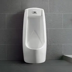 Porselen Smart Sense Kamar Mandi Toilet Berdiri Urinoir Keramik Berdiri Lantai untuk Pria