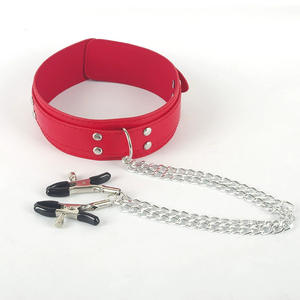 Productos para adultos, collares sexuales, pinzas para el pecho, cadenas de tracción de <span class=keywords><strong>castigo</strong></span>, accesorios de entrenamiento SM, abuso de pecho masculino y femenino - Product Image 3